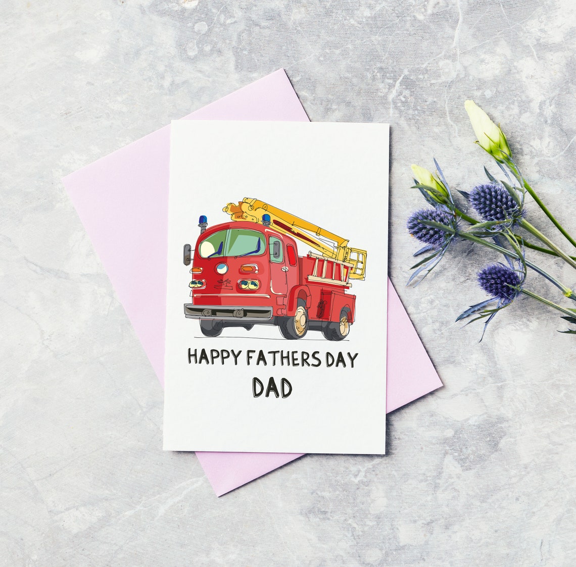 Download Fathers Day Greeting Card Dad Daddy Grandad Grandpa | Etsy