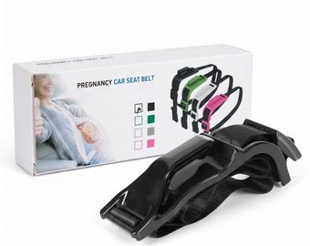 Pregnancy Car Seat Belt Adjuster, Maternity Belly Protector, Comfortable Drive Accessory