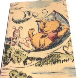 Winnie the Pooh Passport Cover holder child kids travel accessory cruise