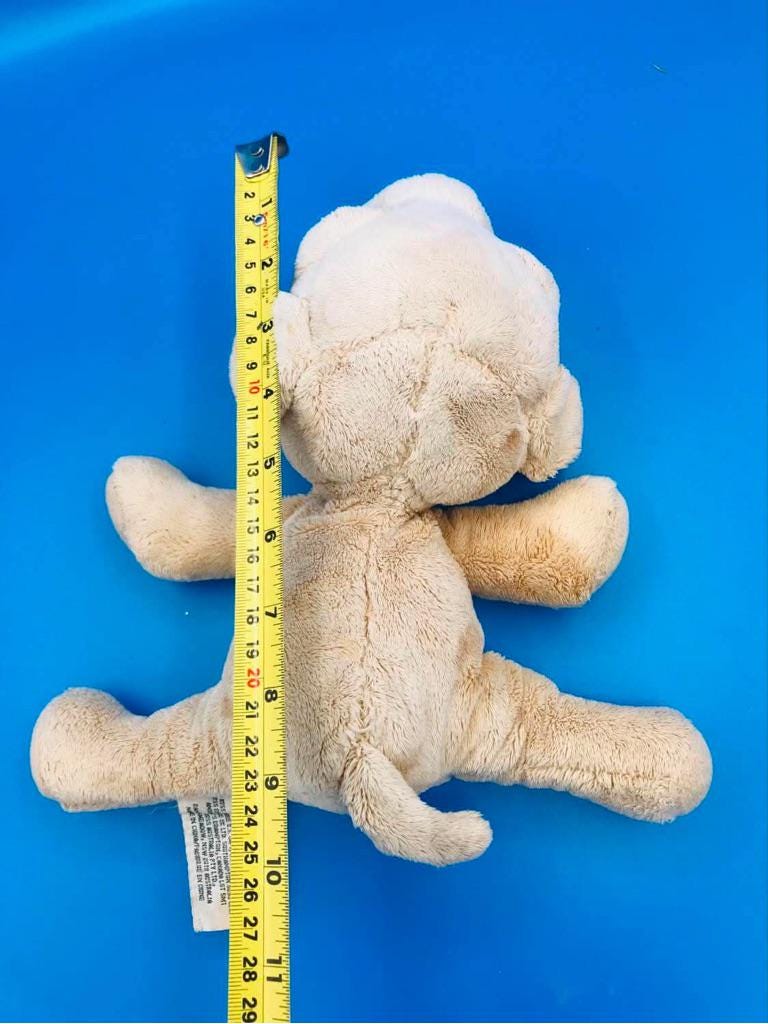 Vintage Russ Berrie Barney Tan Puppy Dog Plush Large Eyes - Etsy