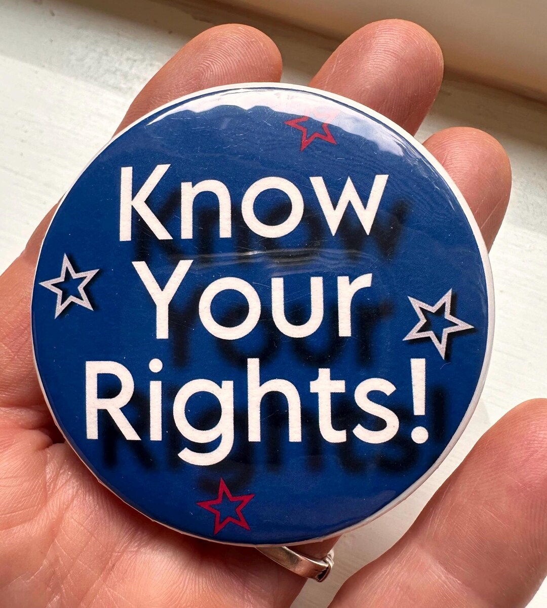 Know Your Rights! Button - Etsy