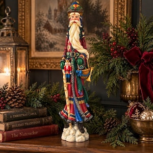 レノックス クリスマスキング ペンシルサンタ Lenox Pencil Santas - Etsy