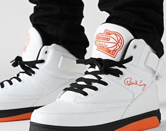 Patrick Ewing 33 Orion Strap ( 1RBE003-117 ) Weiß / Orange / Schwarz