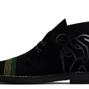 Clarks Desert Boot - Jamaica - Black Multi - 26155917 - Men's