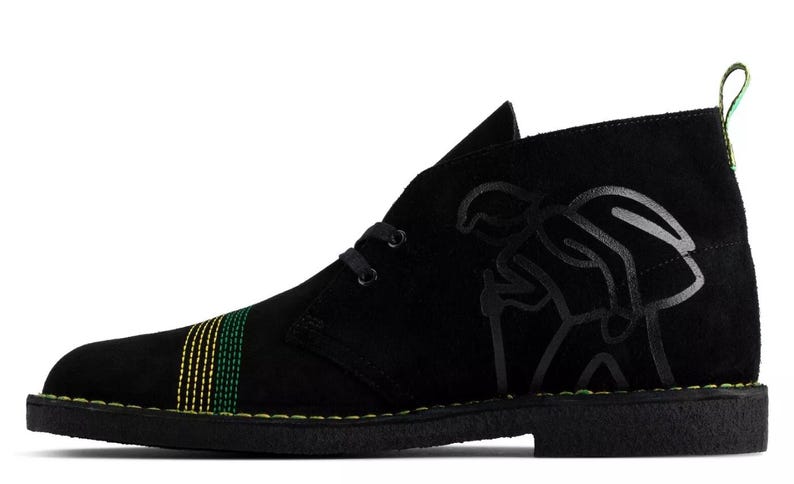 Clarks Desert Boot - Jamaica - Black Multi - 26155917 - Men's