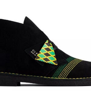 Clarks Desert Boot - Jamaica - Black Multi - 26155917 - Men's