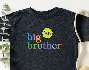 Big Brother shirt toddler minimalist new big brother tshirt new sibling t shirt brother gift toddler new sibling gift big brother t-shirt