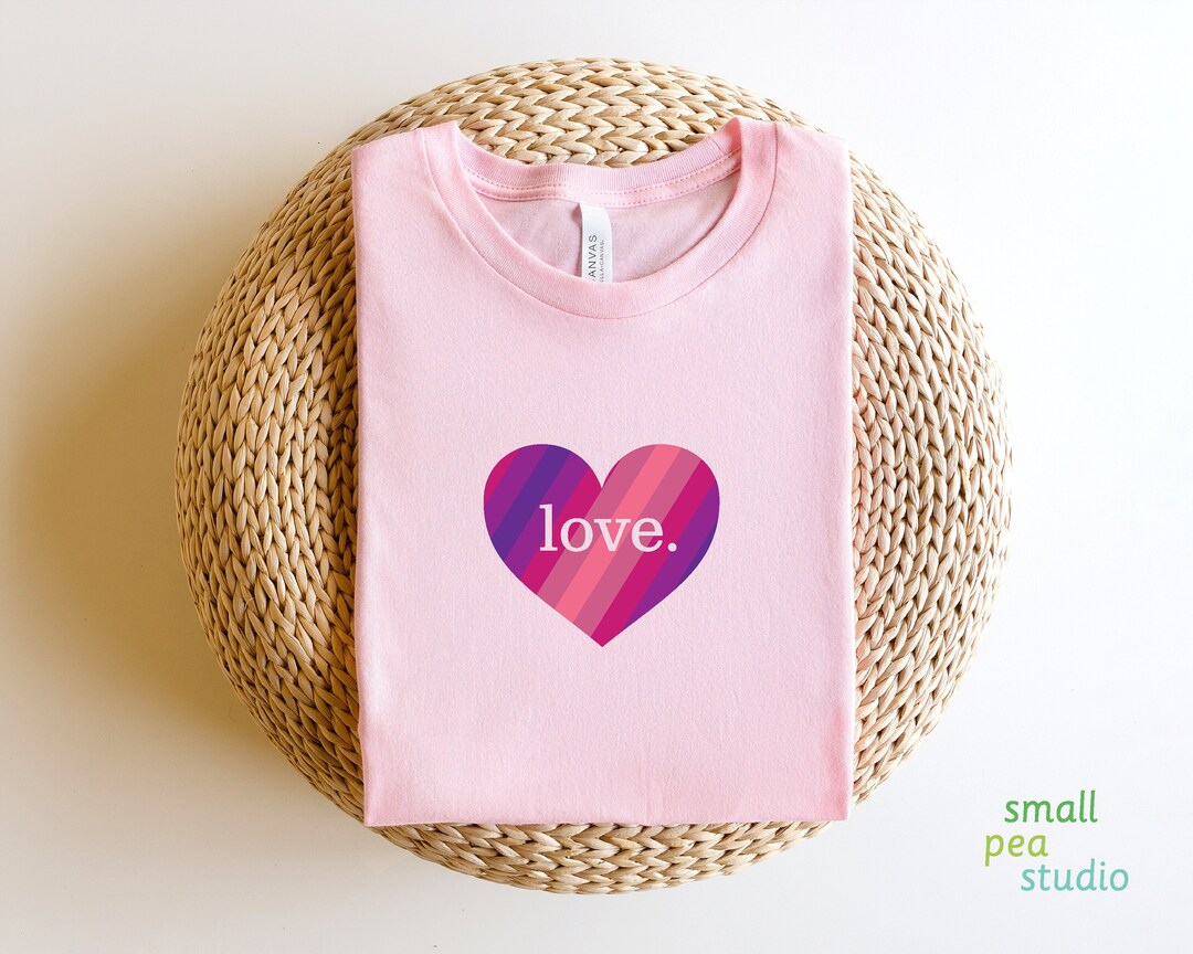 Poplin heart shirt