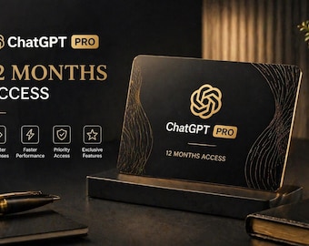 ChatGPT Pro – Abbonamento di 12 mesi (accesso mondiale)