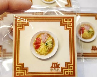 Outlet Sale:  1/12 Scale Miniature Hiyashi Chuka (Cold Ramen)  Sample Work Special Price