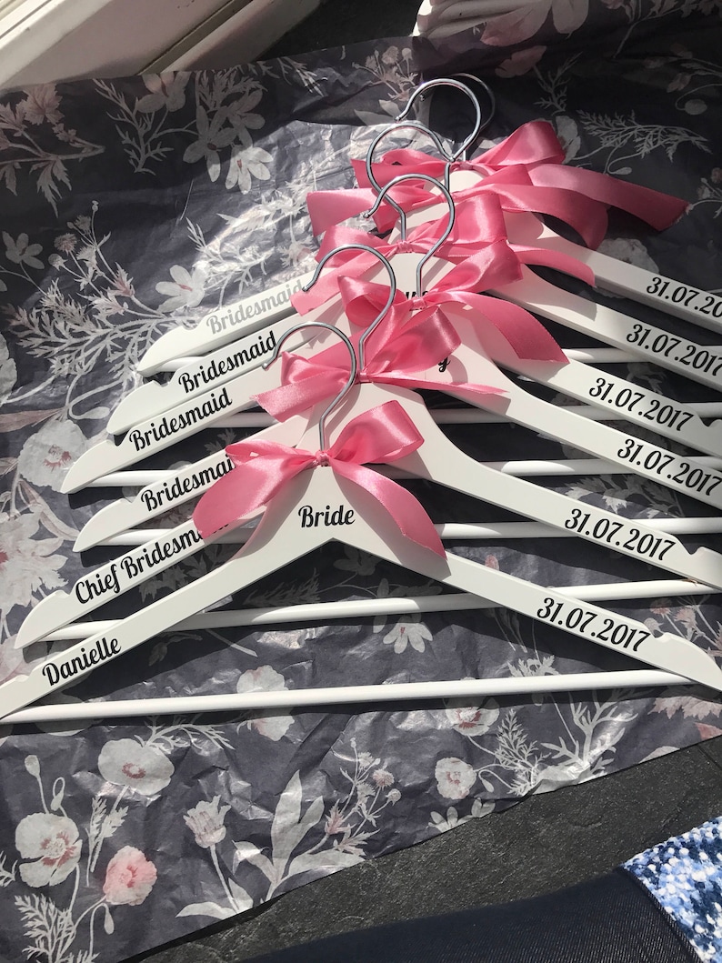 Vinyl Hanger Transfers Stickers Name Date Role Diy Make Your Etsy