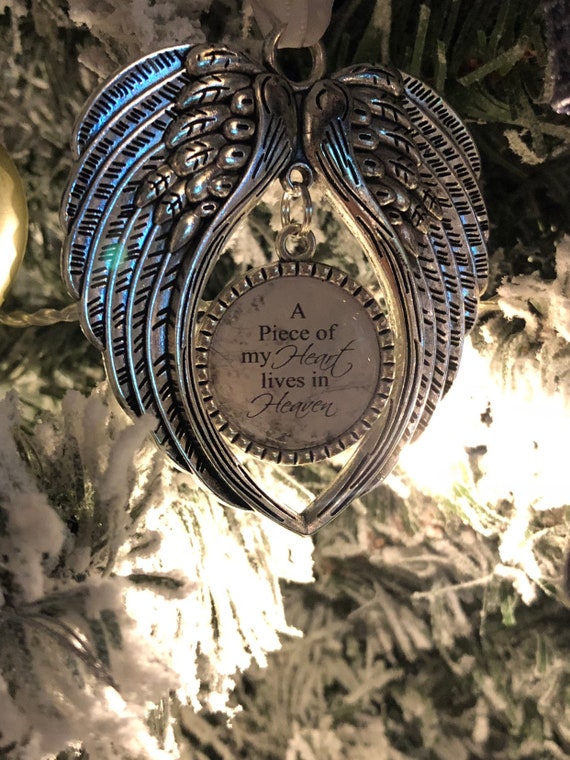 Memorial Christmas Tree Ornament bauble Personalised.In Memory Etsy