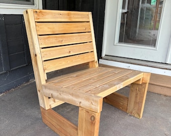 Planos para construir una silla de patio de cedro: guía paso a paso para la carpintería.