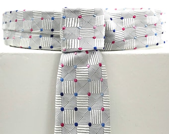 Vintage ties, Dog collar, tie collar, bowtie for dogs, ties for dogs, vintage tie collar