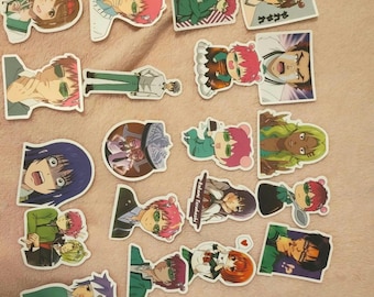 Pegatinas de Saiki K