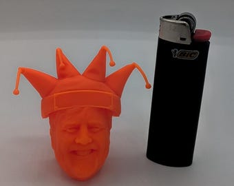 König Magnet mit Narr Hut- lustiger königlicher Kühlschrankmagnet - Koning oranje Kingsday Geschenk