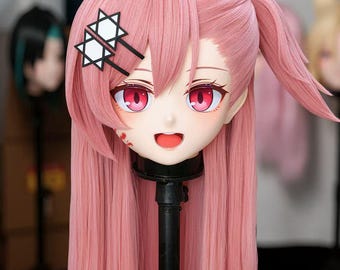WithinTheWeek U Series "Desert" Kigurumi Mask – Magnetic Bangs, Dual Fans