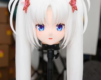 Maschera Kigurumi "Sacred Miko" della serie U di WithinTheWeek – Frangia magnetica, doppia ventola