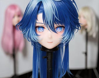 Maschera Kigurumi "Astral" della serie U di WithinTheWeek – Frangia magnetica, doppia ventola