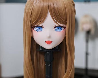Maschera Kigurumi "Bass" della serie U di WithinTheWeek – Frangia magnetica, doppie ventole