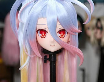 WithinTheWeek U Series "Shiro" Kigurumi Mask – Magnetic Bangs, Dual Fans
