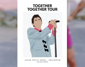 Together Together Amsterdam N3 Concert Poster – A4 Fan Made Print