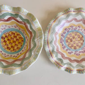 Mackenzie childs plate - Etsy 日本