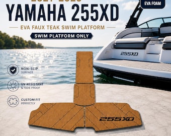 2021-2023 Yamaha 255XD EVA Faux Teak Swim Platform Marine Decking