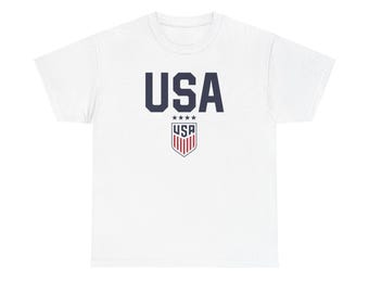 USA Soccer 2026 World Cup Logo T-Shirt | American Football Shirt