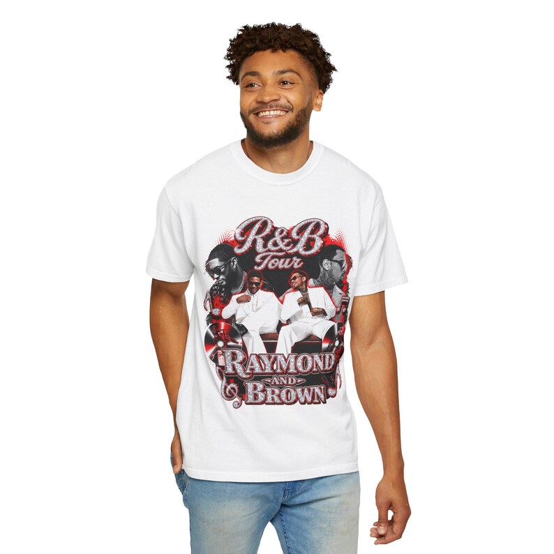 Raymond & Brown Tour 2026, Usher x Chris Brown Tshirt Design ( Digital Download) image 7