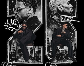 Raymond & Brown Tour 2026, Usher x Chris Brown Tshirt Design ( Digital Download)