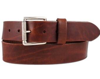 Roller Leather Belt Tan