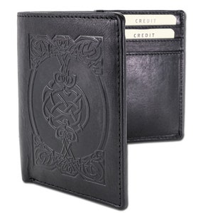 Celtic Tri Fold Wallet Black image 4