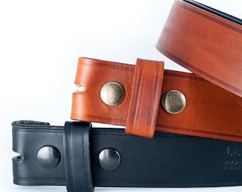 The Snap On - Real Leather Belt