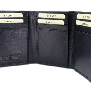 Celtic Tri Fold Wallet Black image 2