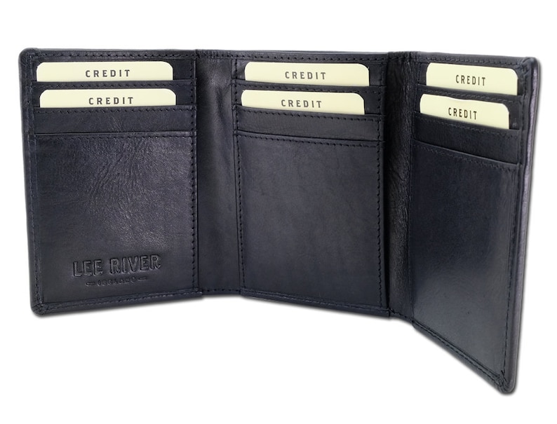 Celtic Tri Fold Wallet Black image 2