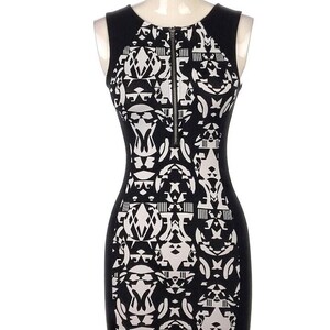 dress black and gold Mini High Neck Black Dress main image 0