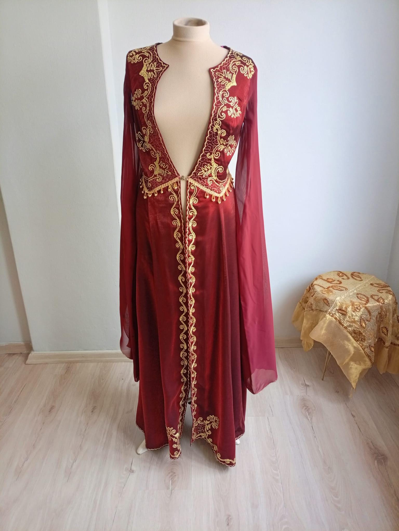 Gold Velvet Robe - Etsy