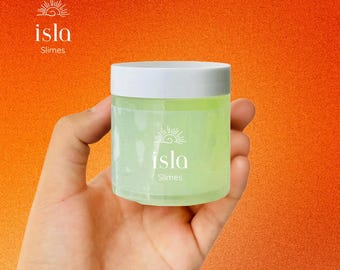 Slime de gel de aloe vera / Slime transparente con aroma a aloe / Slime ASMR de inspiración veraniega / Juguete sensorial hecho a mano / Slime cristalino