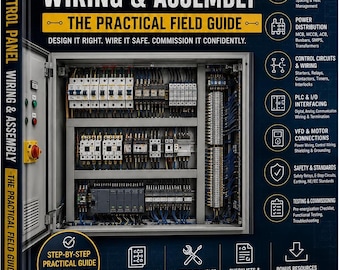 Guia de fiação do painel de controle | Montagem industrial em PDF para construtores