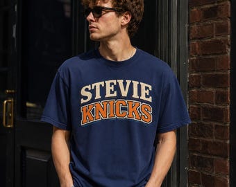 Stevie Nicks Knicks Basketball T-Shirt, Retro Game Day Tee, New York Knicks Fan Gift