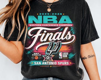 Camiseta de las Finales de los San Antonio Spurs, Campeones de la Conferencia Oeste 2026