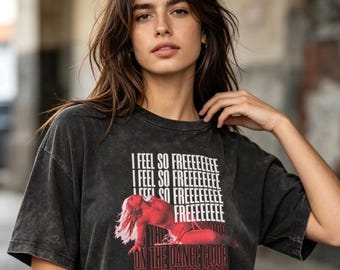Vtg 1987 Madonna Who's That Girl Concert T-shirt Black L/XL 80s