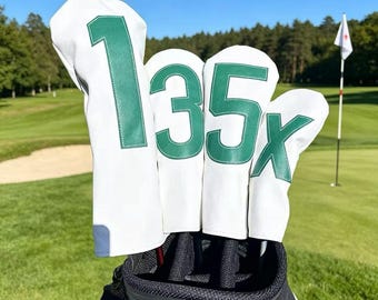 Golf universal wood club cover, club head cover, putter cover, club head protective cap cover