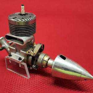 Dooling 61 Model Samolotu Silnik Zapłon Iskrowy RC CL Tether Car Racing Kolekcjonerski USA