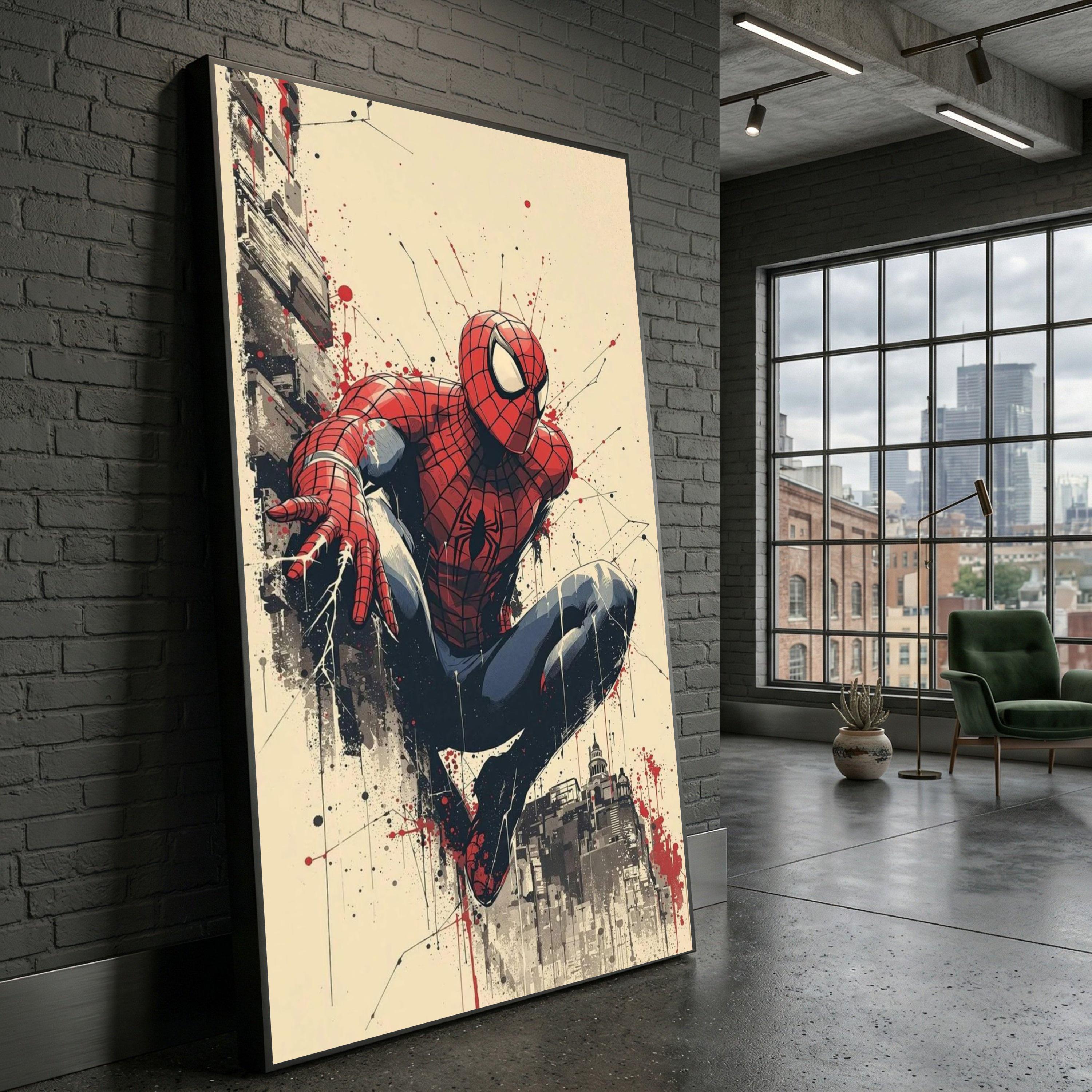 Spiderman glass - Etsy 日本
