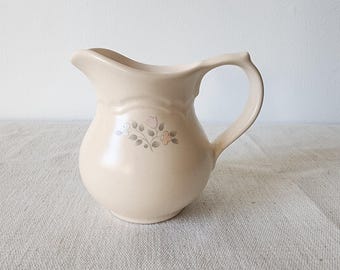 Vintage Pfaltzgraff Remembrance Creamer Pitcher