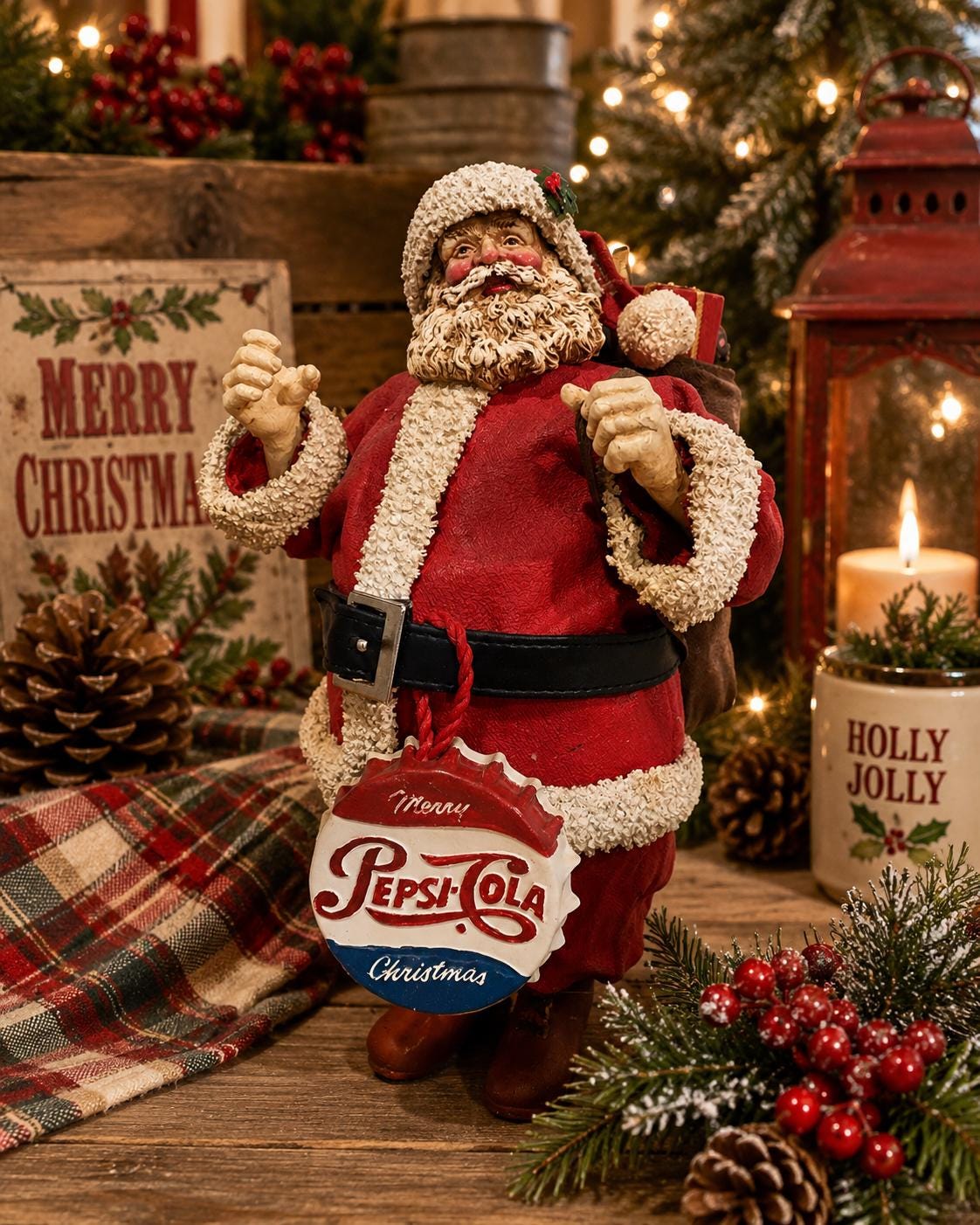 Clothtique Santas by Possible Dreams - Etsy
