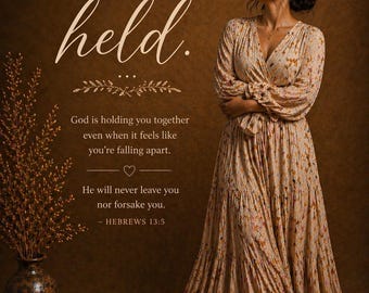 Christian Wall Art, Healing Scripture Decor, Faith Based Art (Digital Download)