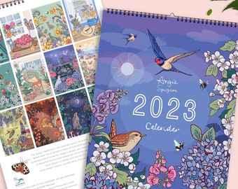 2023 Wall Calendar of Nature and Wildlife Art